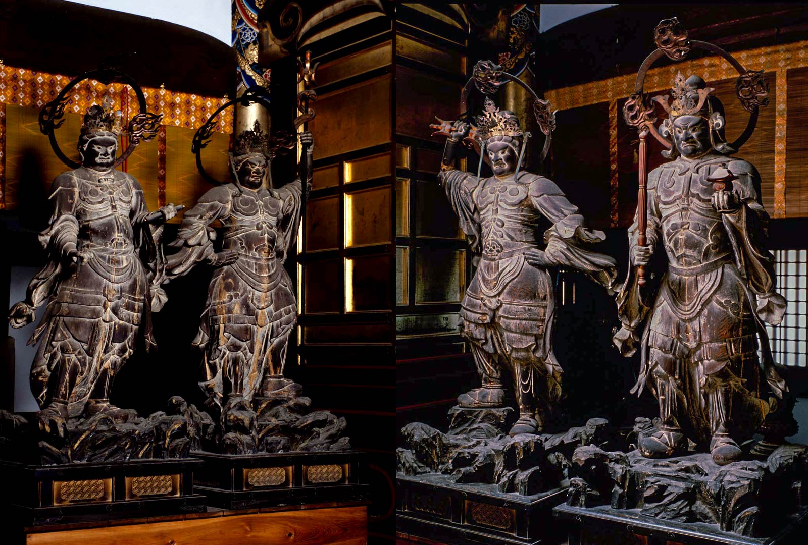 金堂・四天王像