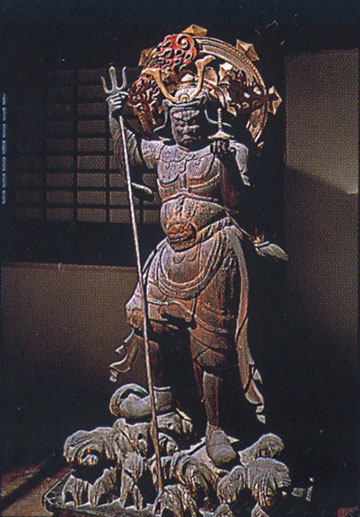 木造毘沙門天像