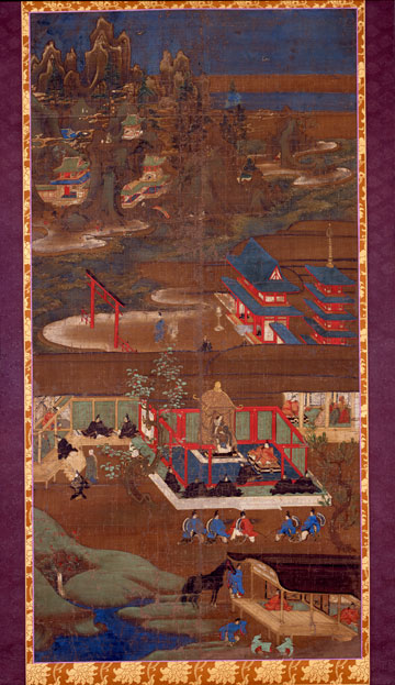 聖徳太子絵伝第2幅