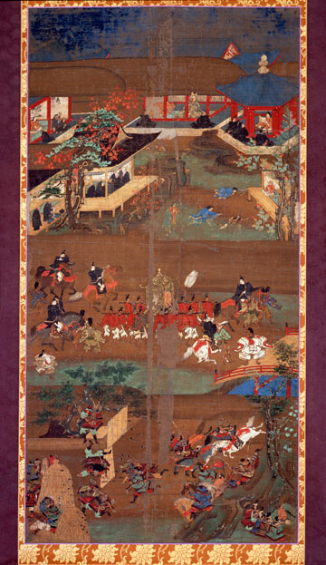 聖徳太子絵伝第5幅