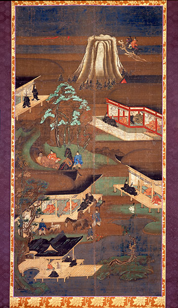 聖徳太子絵伝第6幅